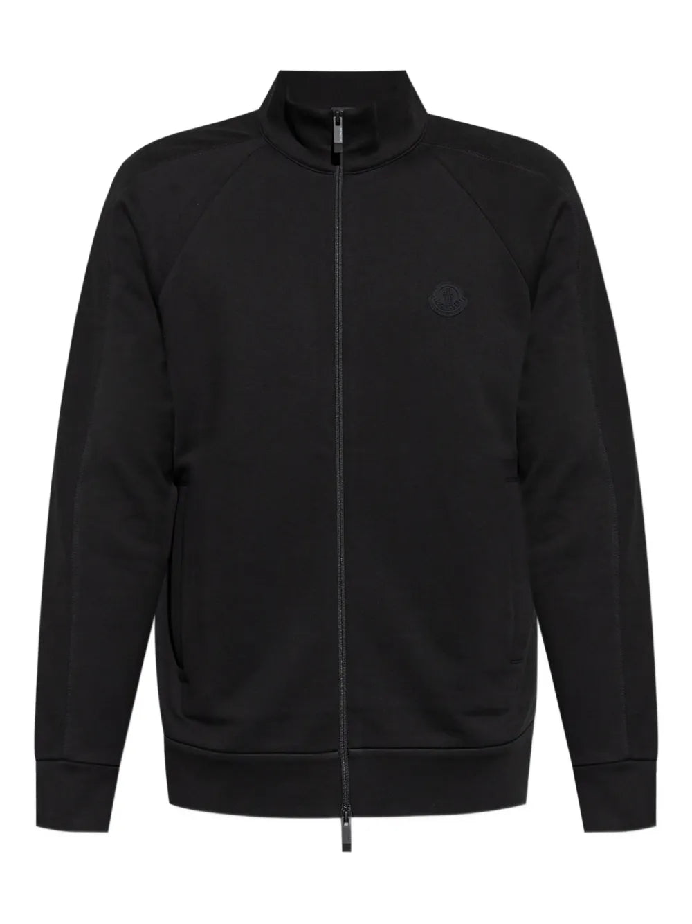 Moncler sweat zippé à patch logo