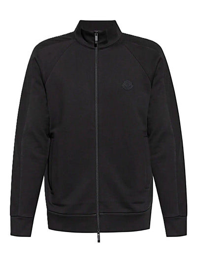 Moncler sweat zippé à patch logo