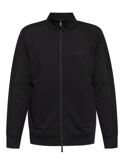 Moncler sweat zippé à patch logo