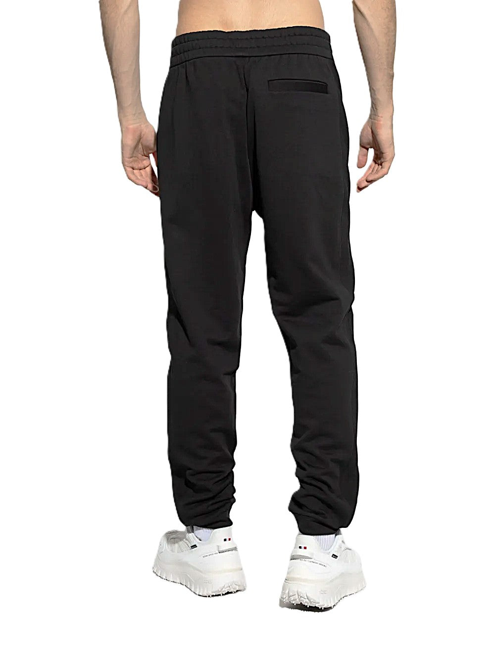 Moncler pantalon de survêtement à patch logo