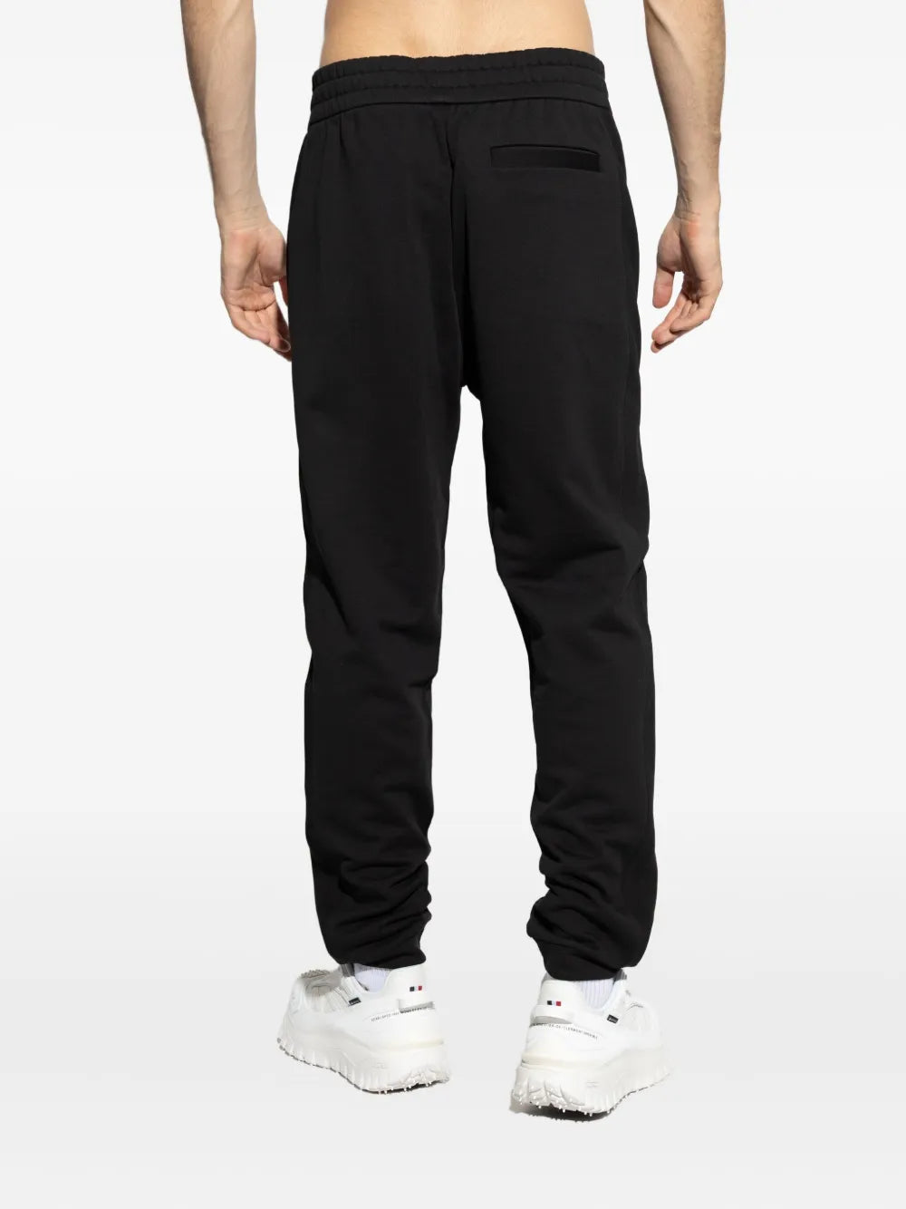 Moncler pantalon de survêtement à patch logo