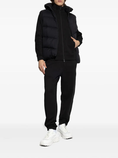 Moncler pantalon de survêtement à patch logo
