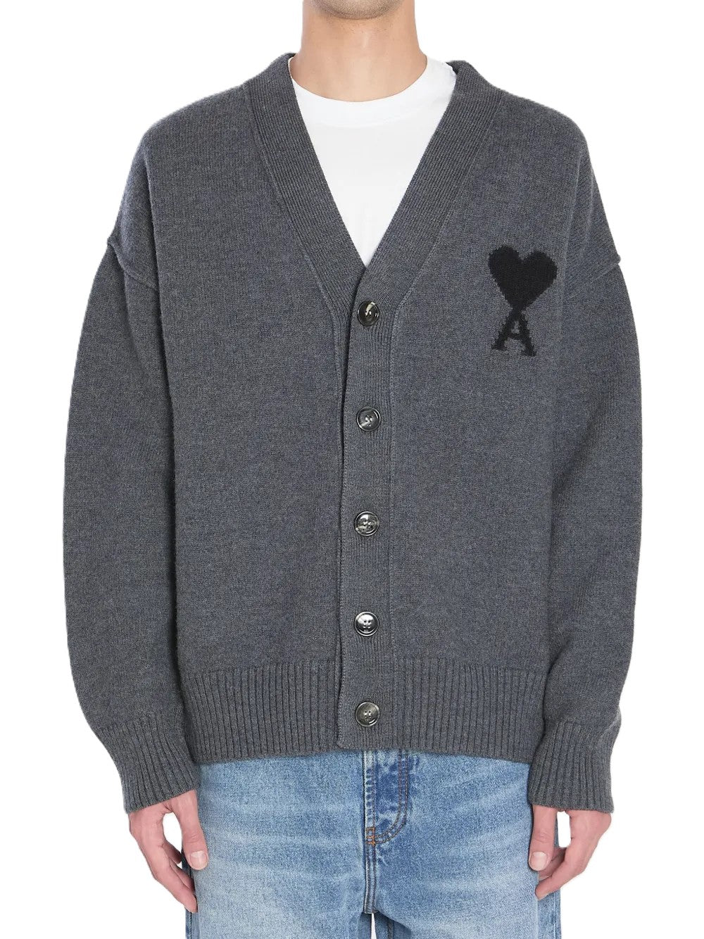 AMI Paris cardigan Ami de Cœur en laine