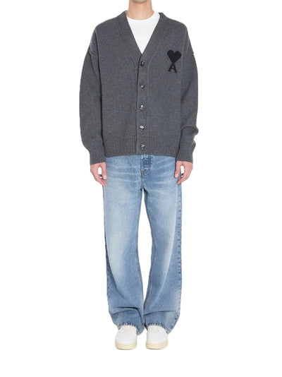 AMI Paris cardigan Ami de Cœur en laine