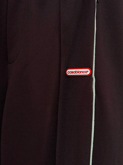 Casablanca pantalon de survêtement en tricot