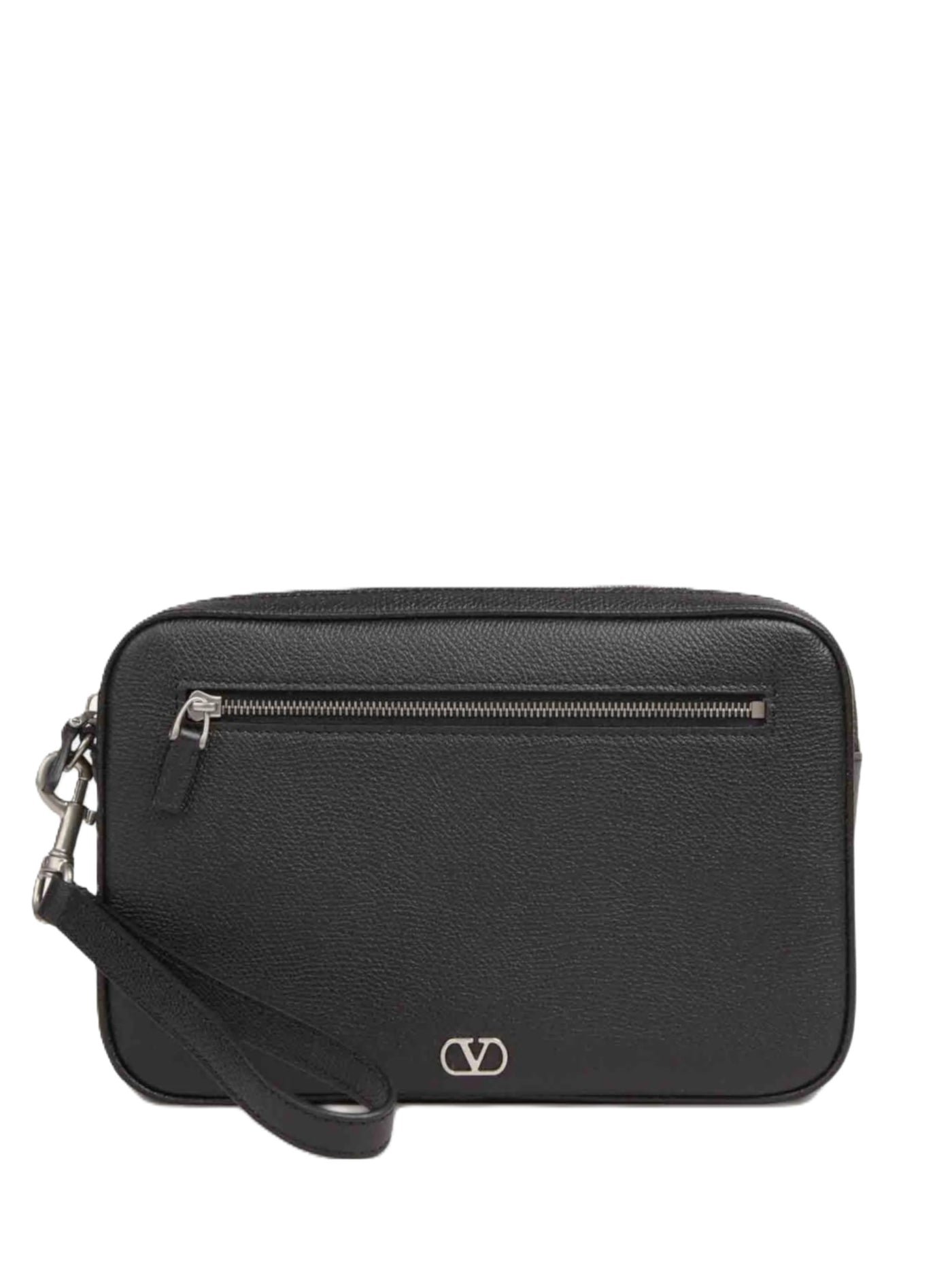 Valentino Garavani pochette souple à détail VLogo Signature
