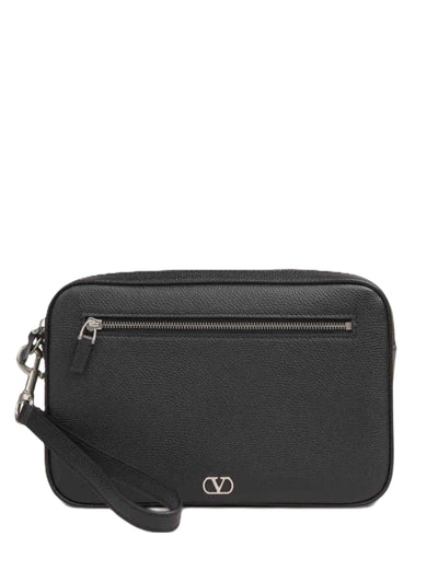 Valentino Garavani pochette souple à détail VLogo Signature