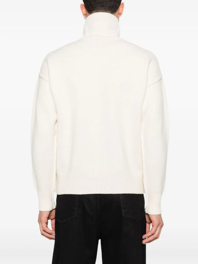 AMI Paris pull Ami de Cœur à col cheminée