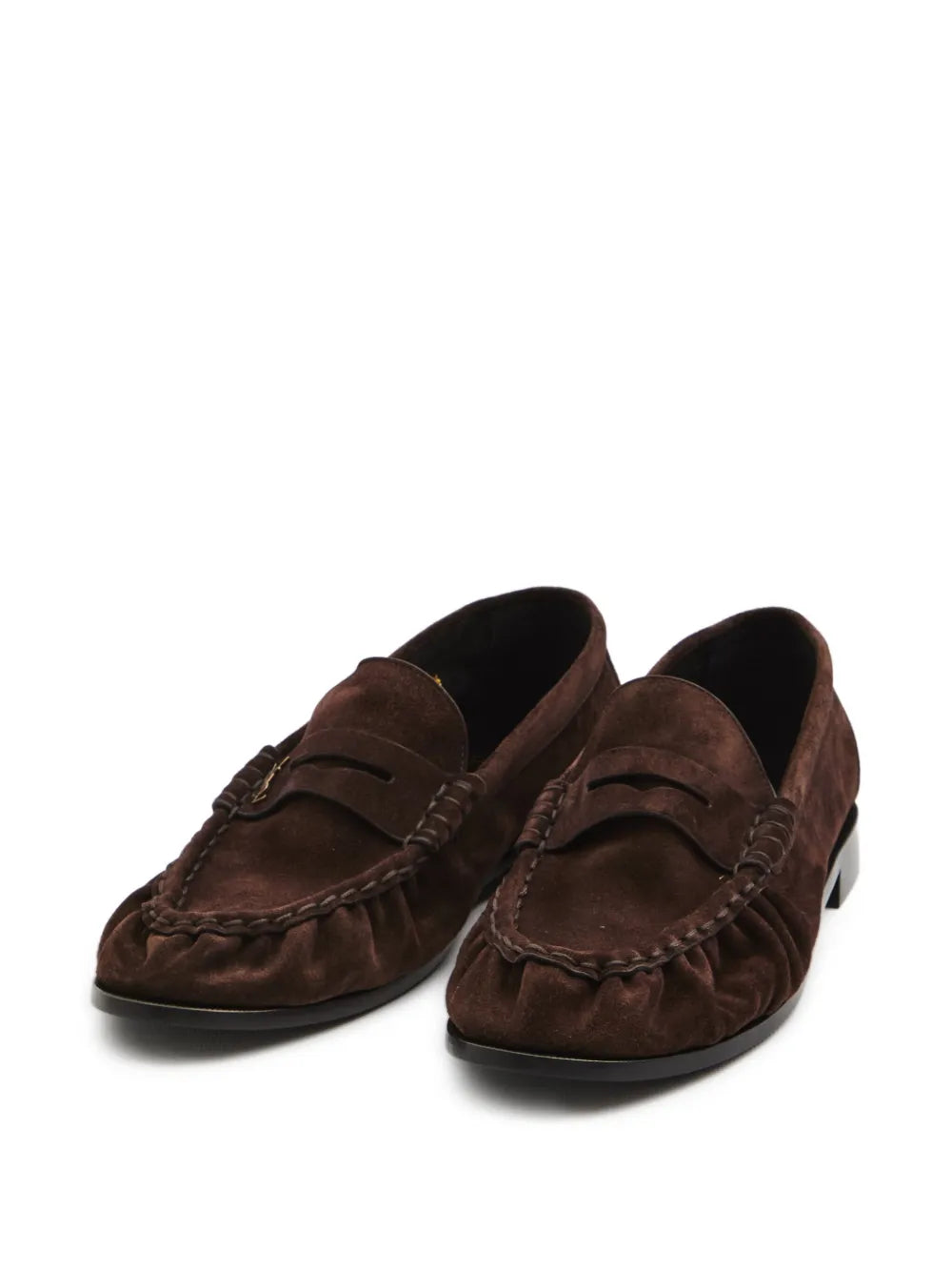 Saint Laurent mocassins en suède Le Loafer Supple