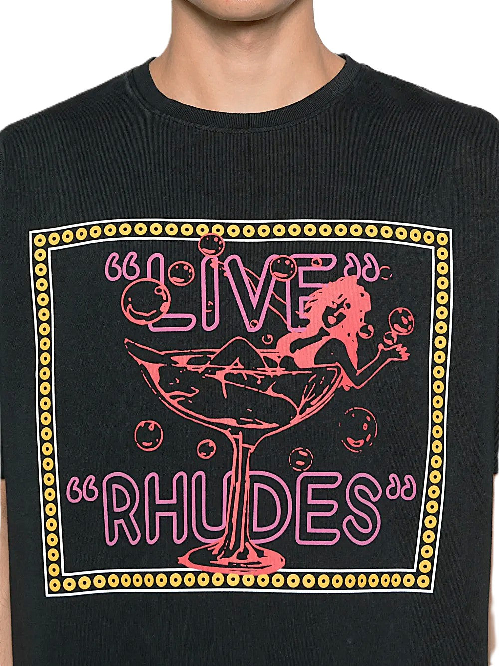 RHUDE t-shirt Live