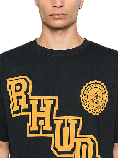 RHUDE t-shirt Collegiate Crest