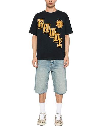 RHUDE t-shirt Collegiate Crest