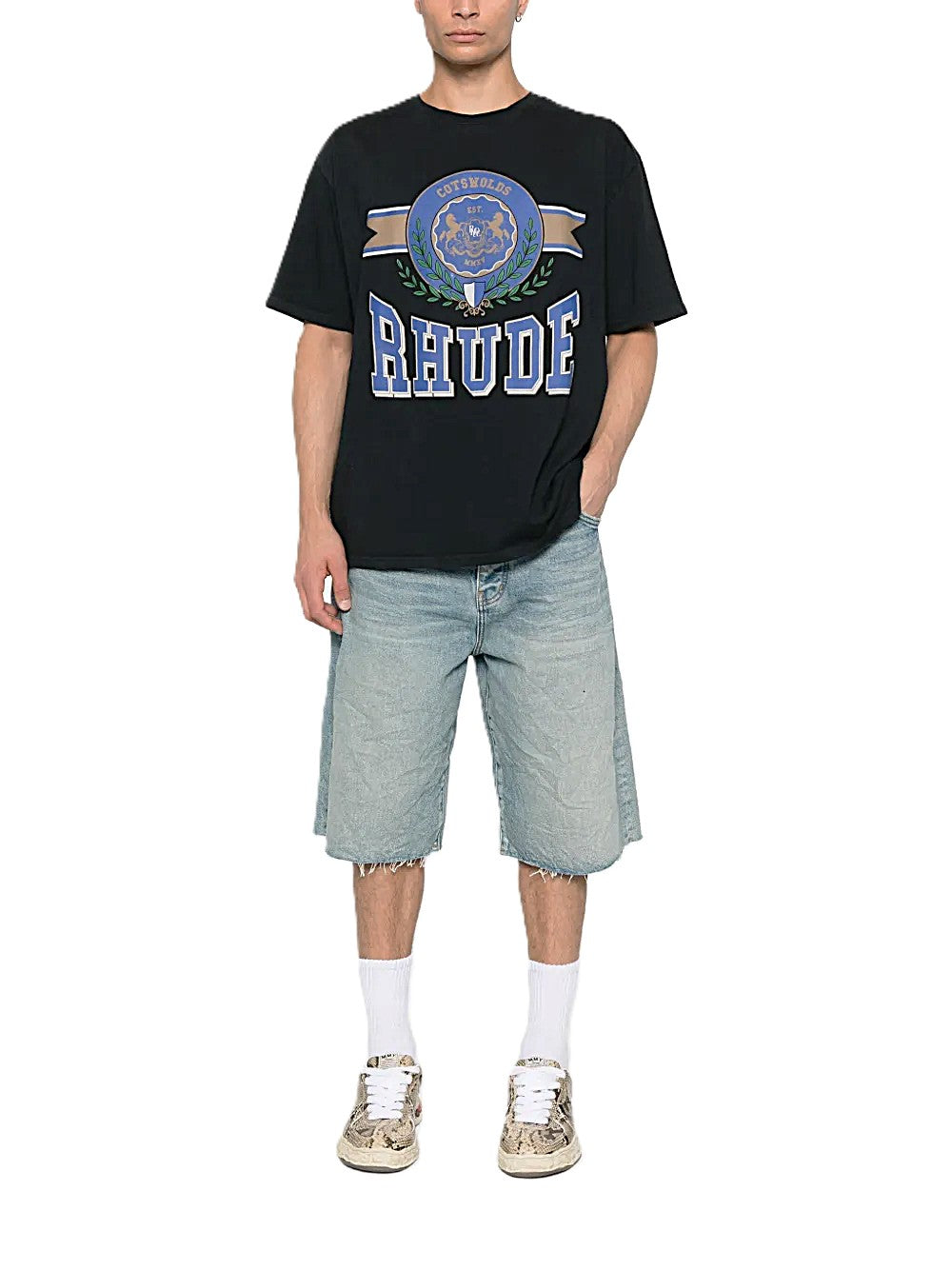 RHUDE t-shirt Cotswold Crest