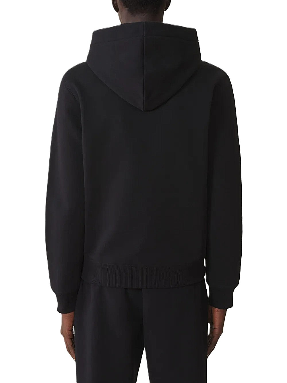 Lanvin hoodie à logo shearling