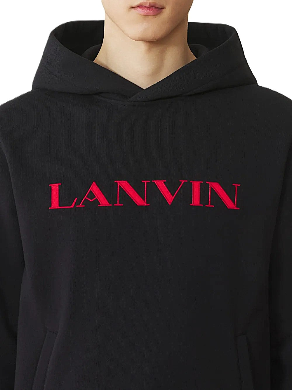 Lanvin hoodie à logo brodé
