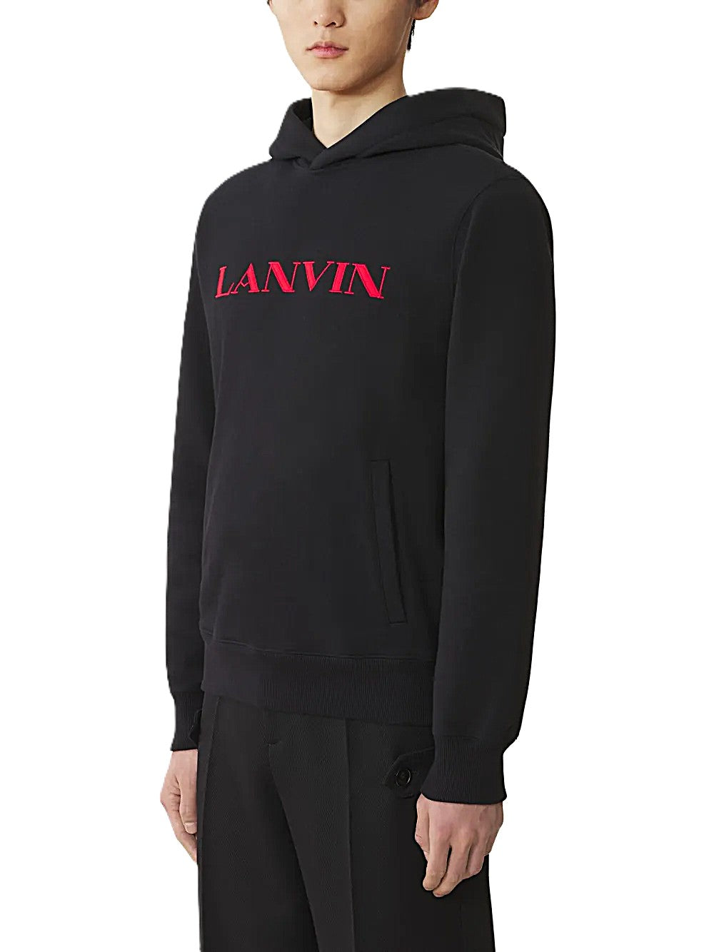 Lanvin hoodie à logo brodé