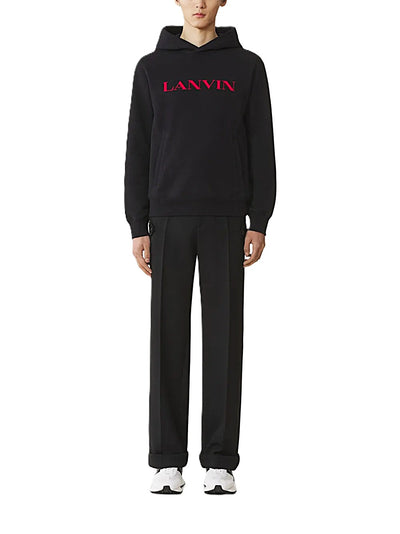 Lanvin hoodie à logo brodé