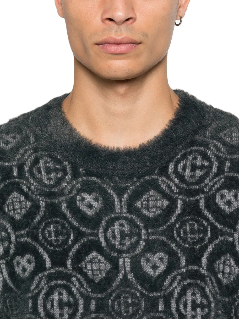 Casablanca pull Fluffy Monogram