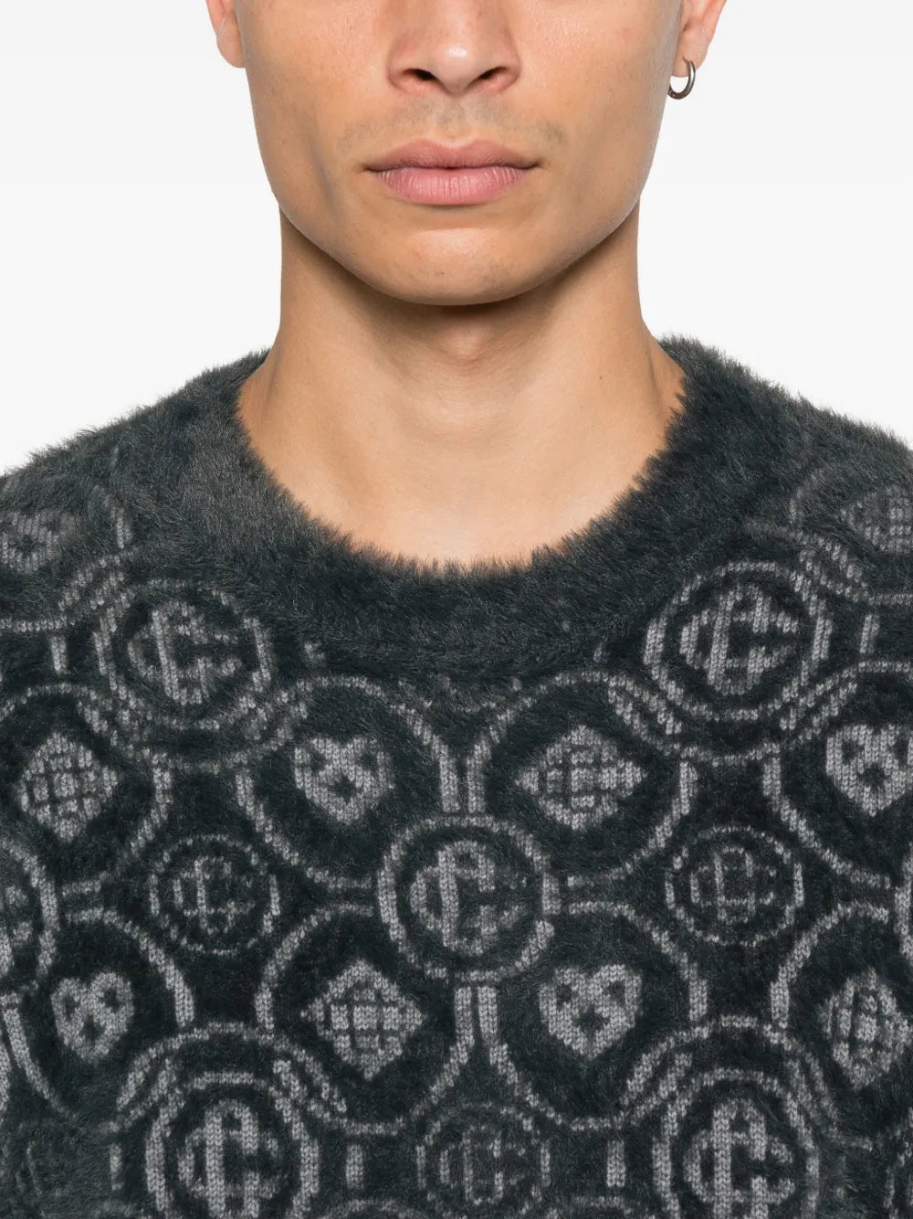 Casablanca pull Fluffy Monogram