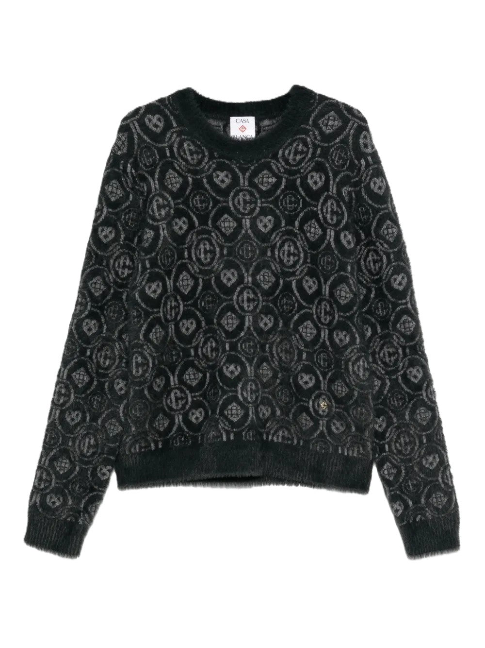 Casablanca pull Fluffy Monogram