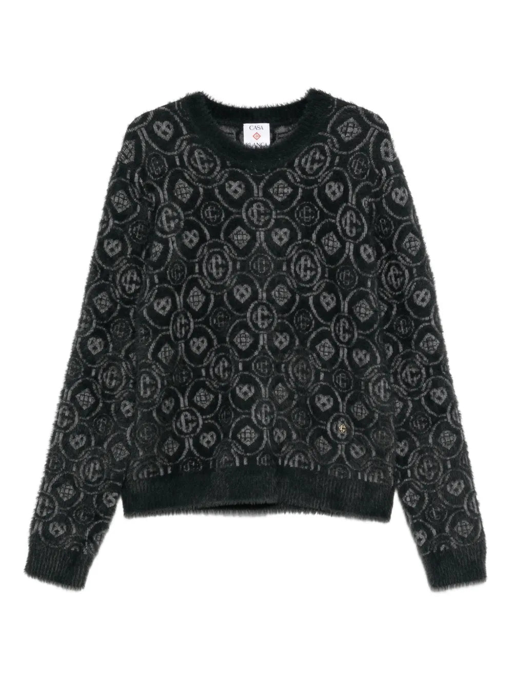 Casablanca pull Fluffy Monogram