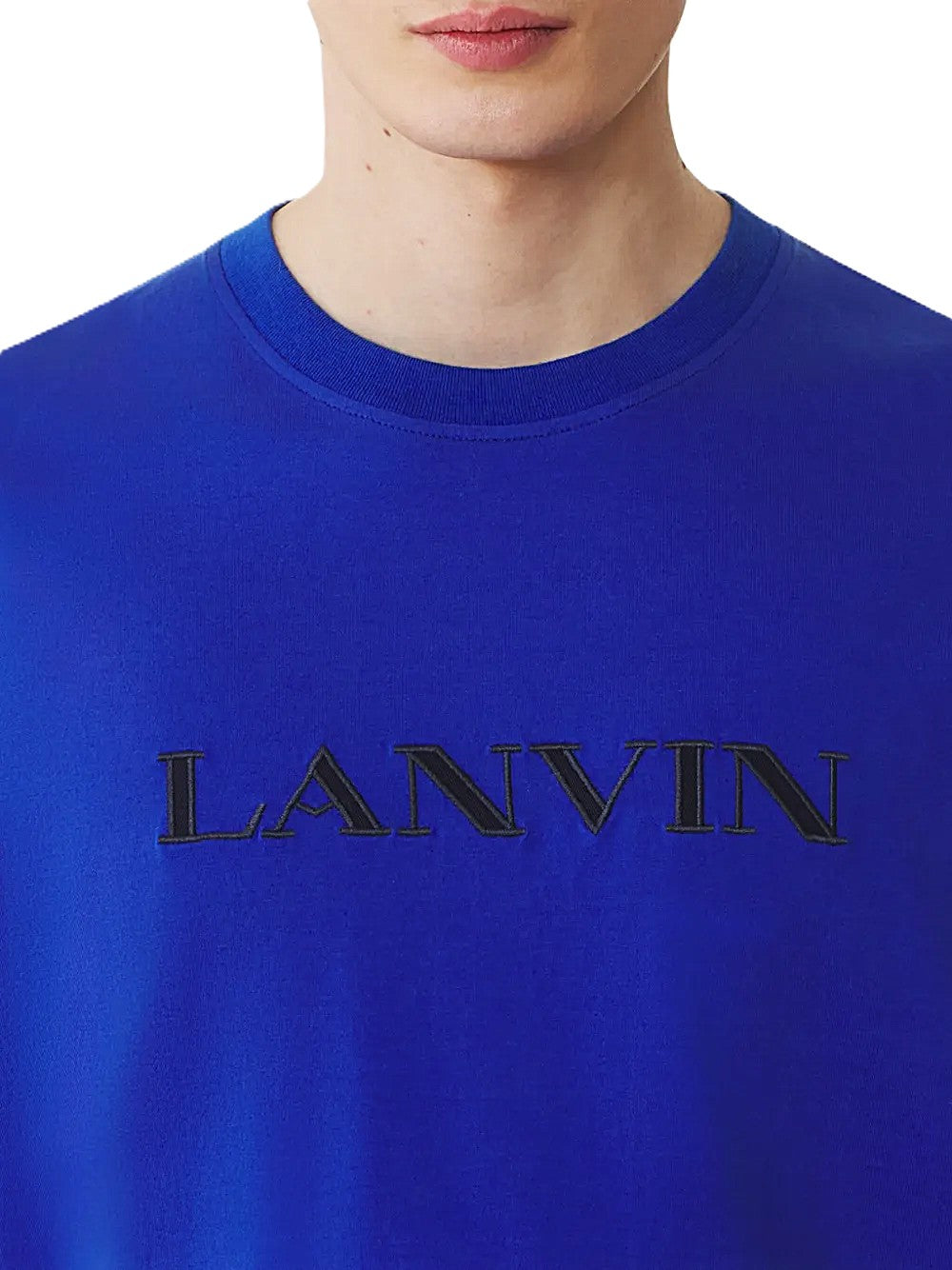 Lanvin t-shirt à logo brodé