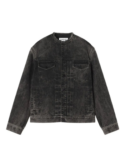 Lanvin veste ample en denim délavé