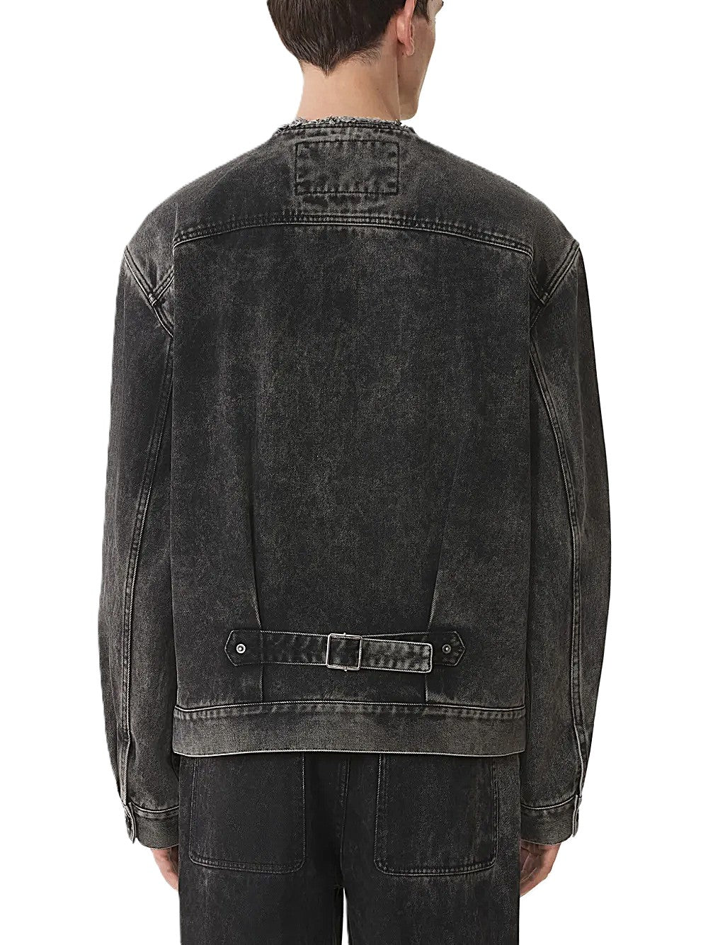 Lanvin veste ample en denim délavé