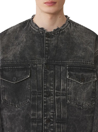 Lanvin veste ample en denim délavé