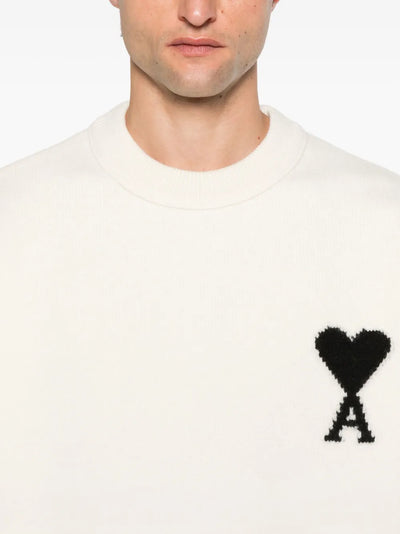 AMI Paris pull à logo Ami de Coeur