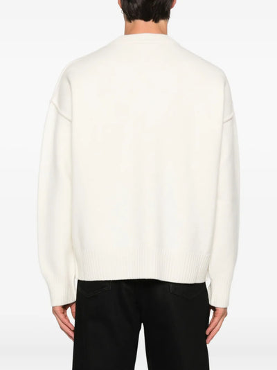 AMI Paris pull à logo Ami de Coeur