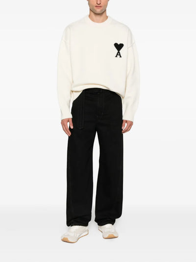 AMI Paris pull à logo Ami de Coeur