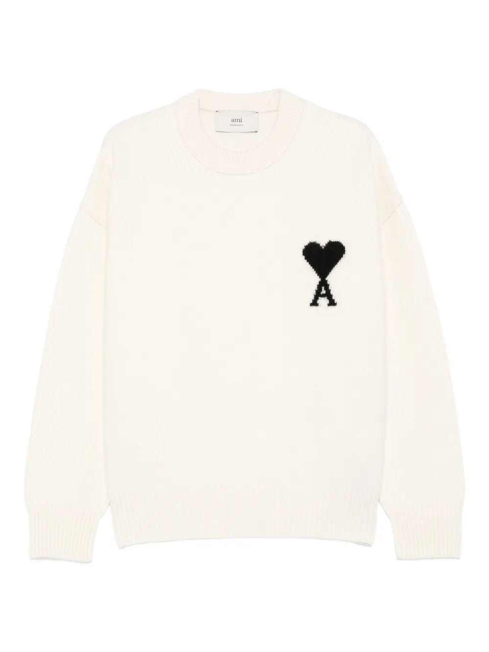 AMI Paris pull à logo Ami de Coeur