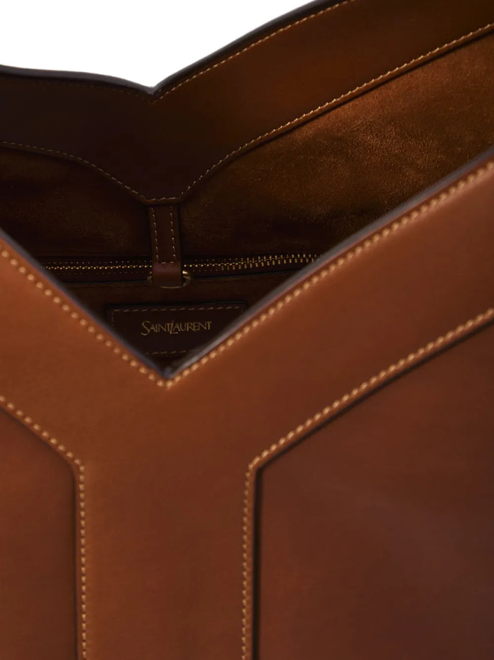 Saint Laurent grand cabas Y en cuir