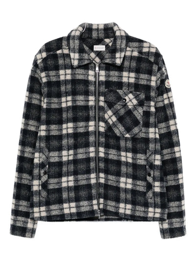Moncler surchemise en tartan