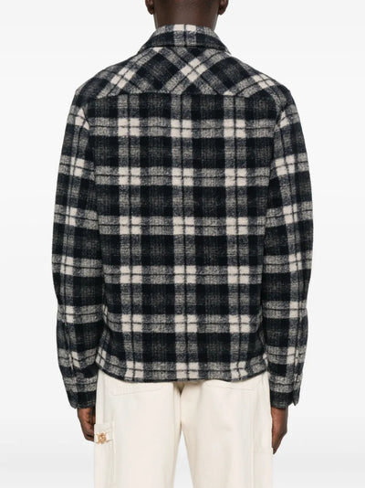 Moncler surchemise en tartan