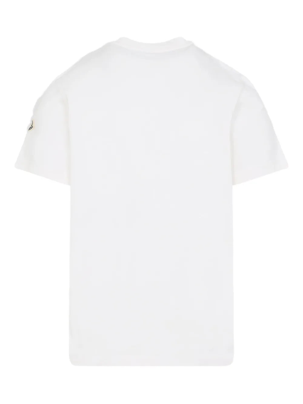 Moncler t-shirt en coton à patch logo