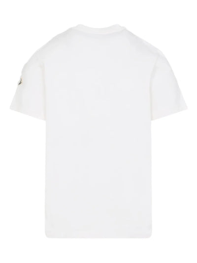 Moncler t-shirt en coton à patch logo