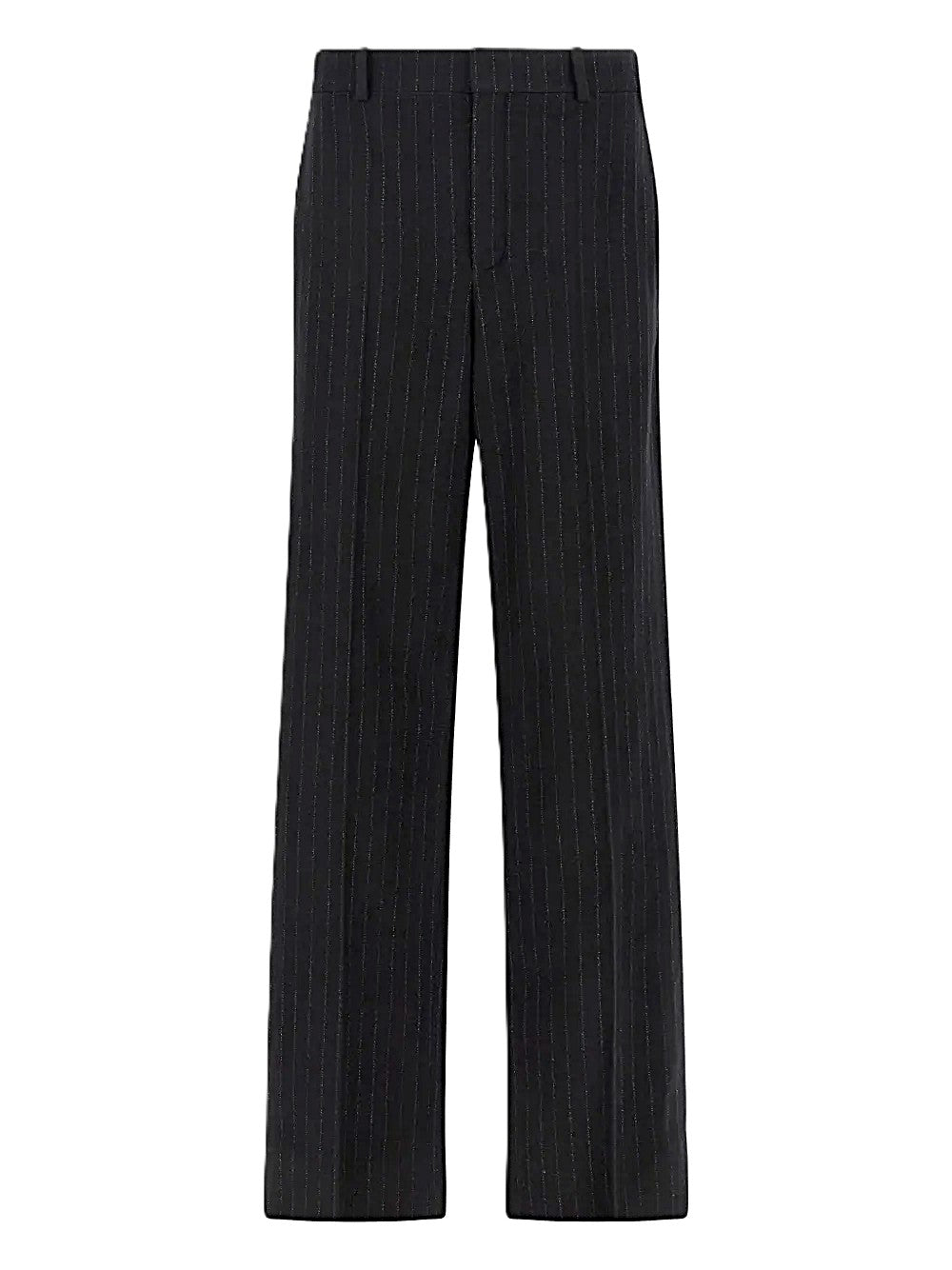 Saint Laurent pantalon en flanelle de laine brossée et cachemire