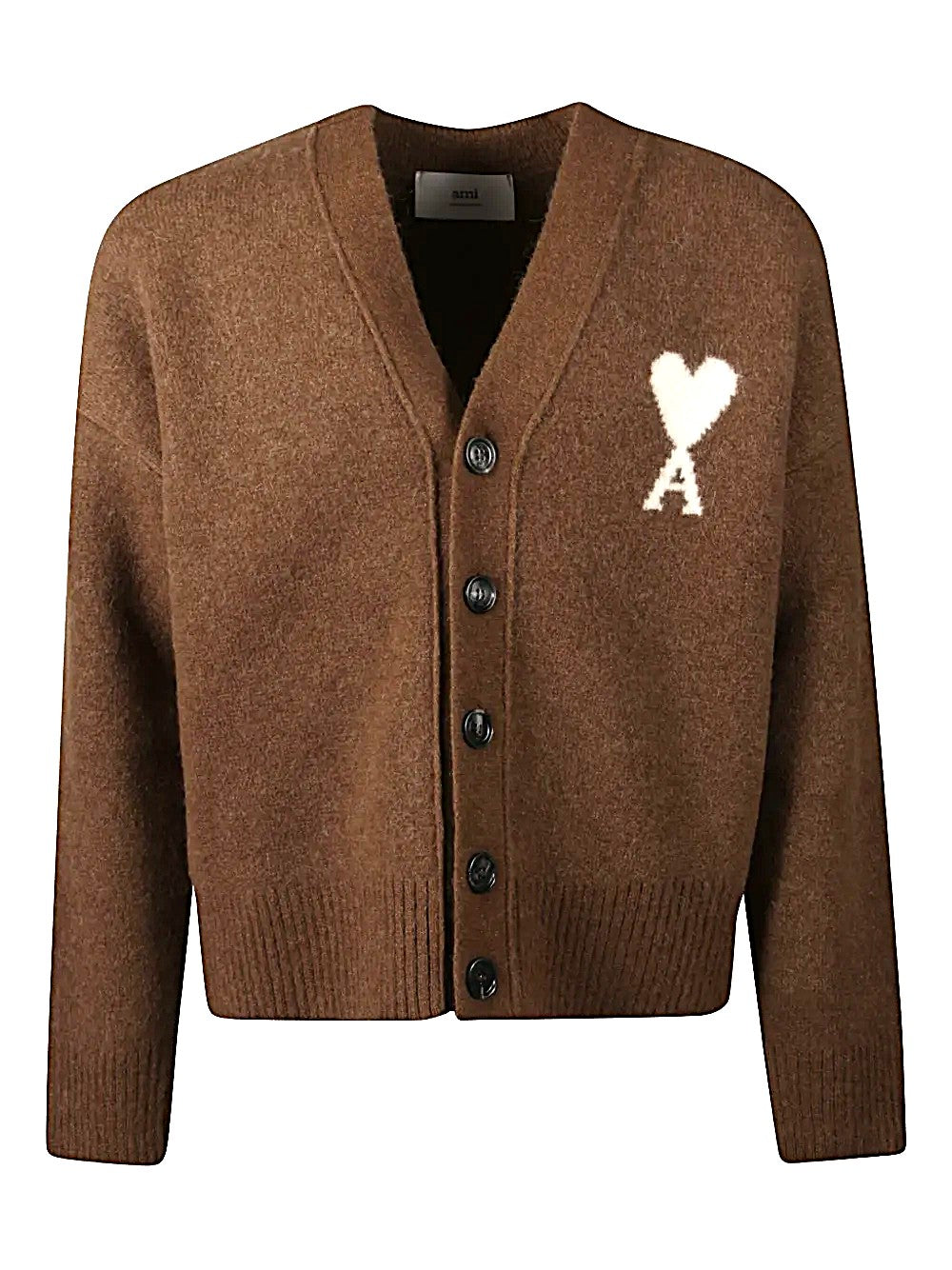 AMI Paris cardigan Ami de Cœur en alpaga