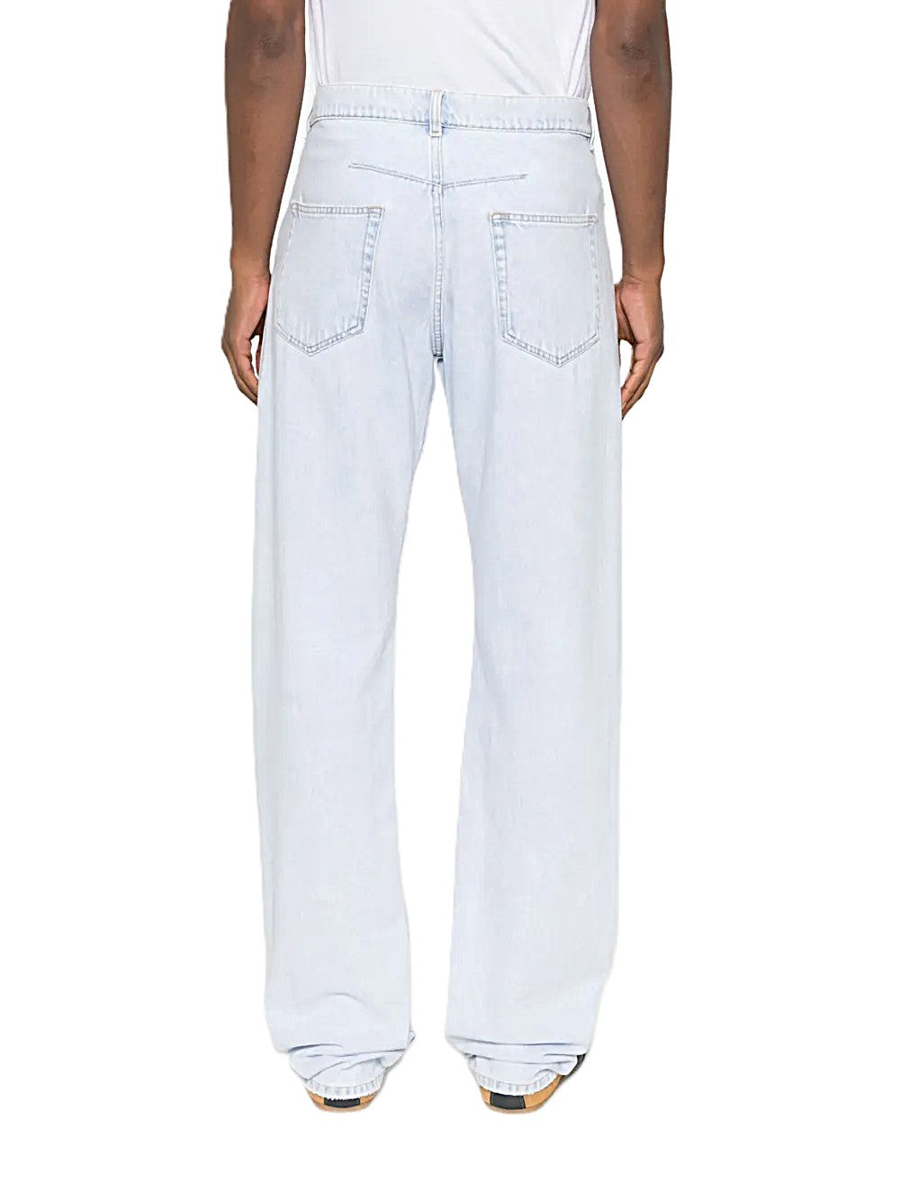Lanvin jean à patch logo