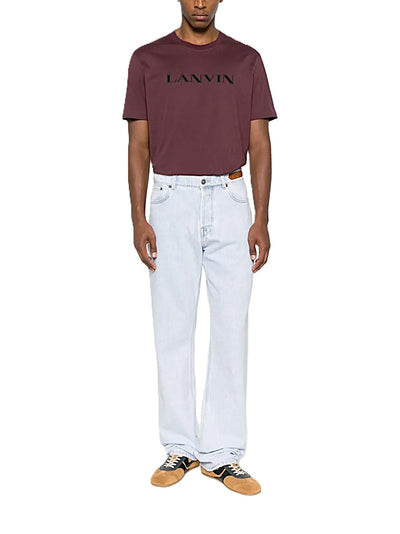 Lanvin jean à patch logo