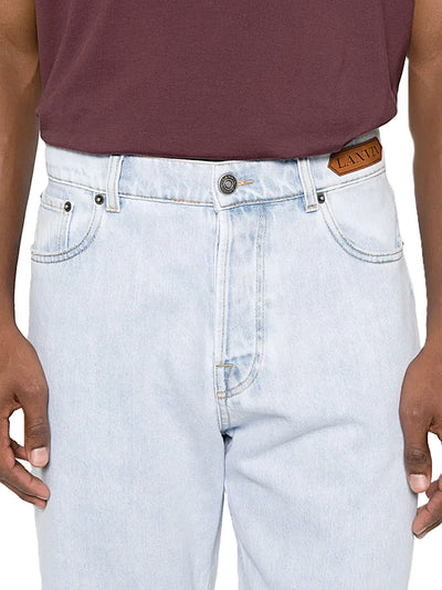 Lanvin jean à patch logo