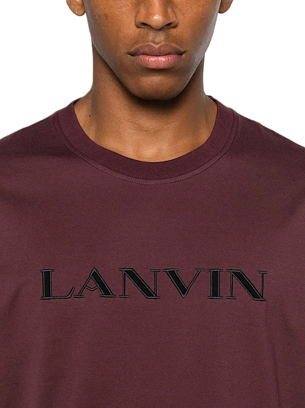 Lanvin t-shirt à logo brodé