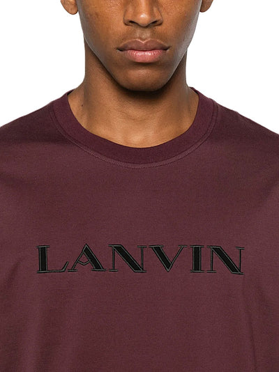 Lanvin t-shirt à logo brodé