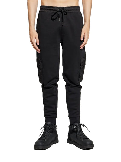 Moncler pantalon de survêtement en coton mélangé