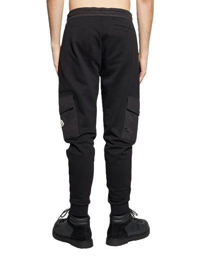 Moncler pantalon de survêtement en coton mélangé