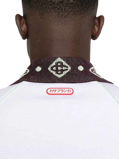 Casablanca polo à patch logo