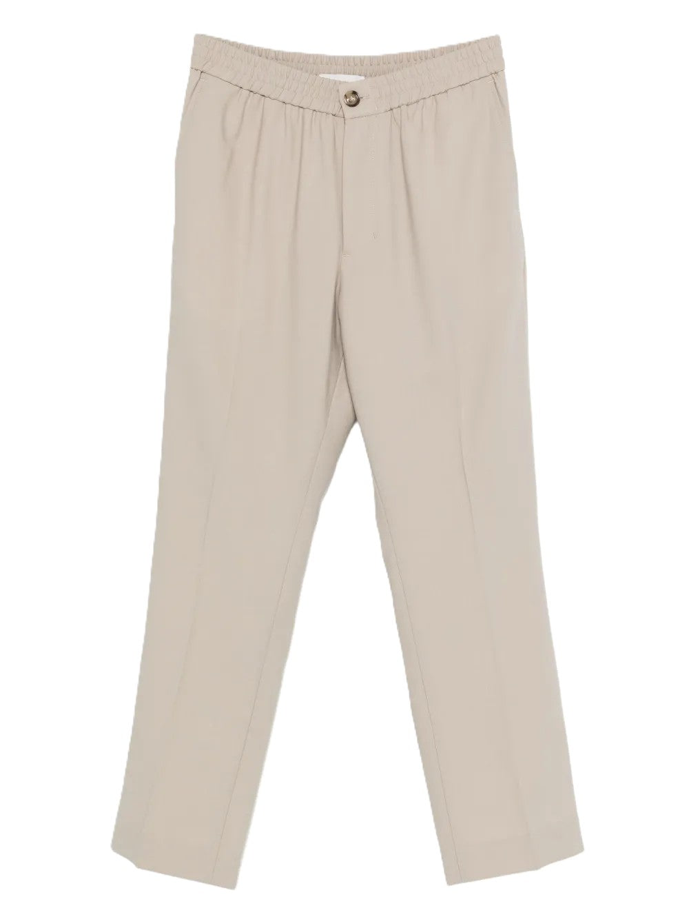 AMI Paris pantalon taille élastiquée en laine