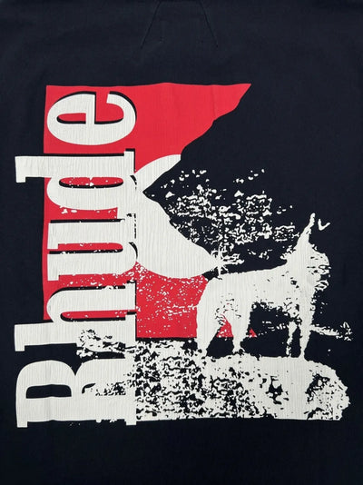 RHUDE t-shirt Moonlight Wolf Pocket